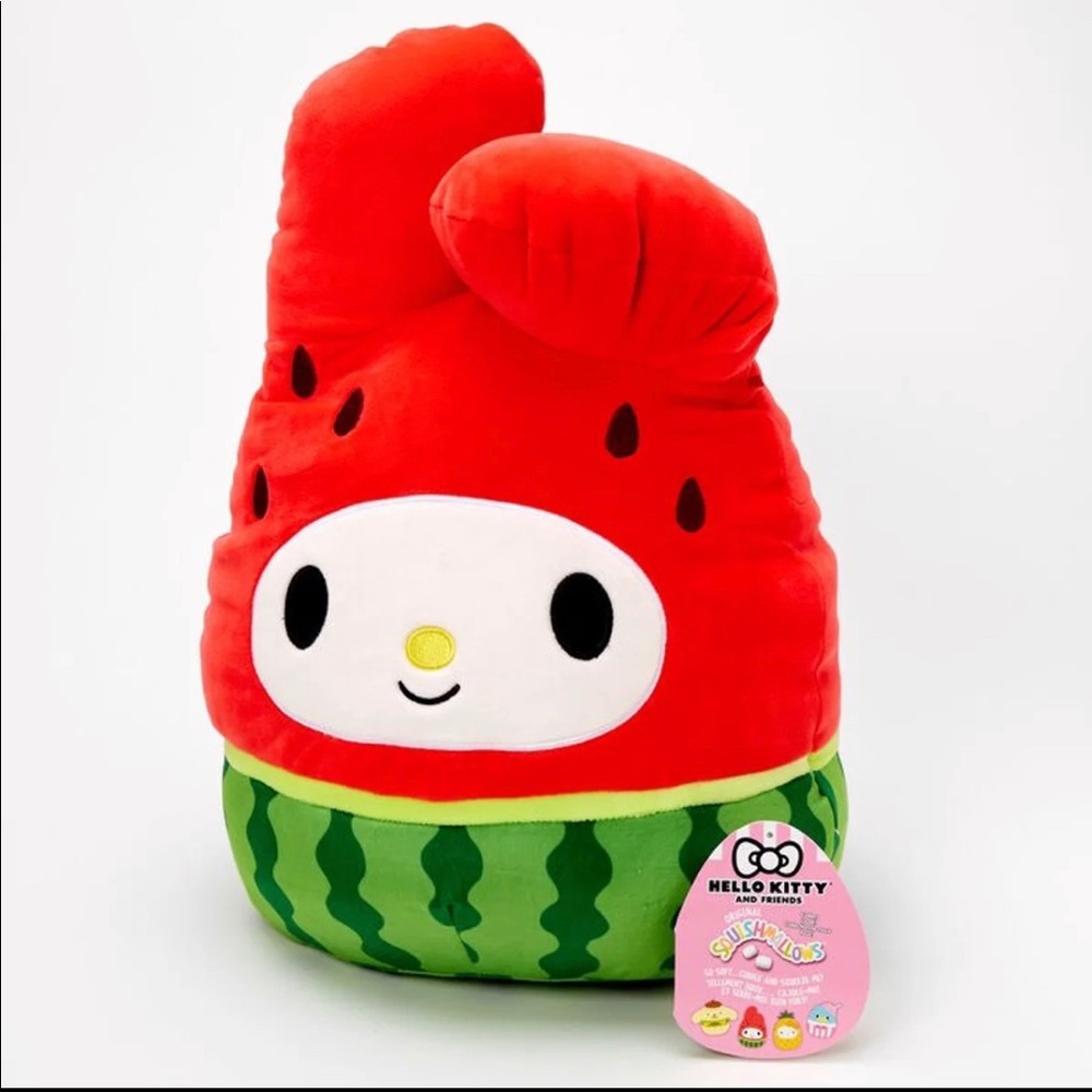 My Melody Squishmallow Watermelon